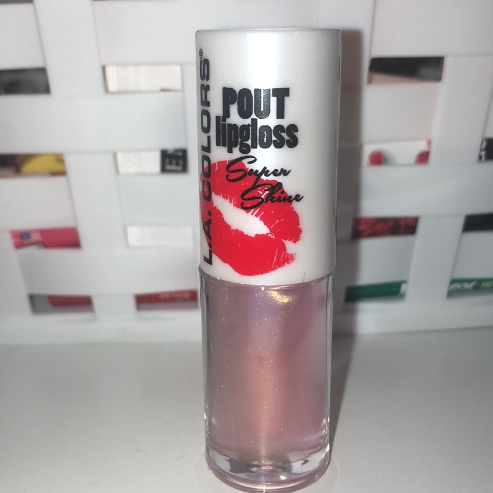 L.A Colors pink strawberry  lipgloss